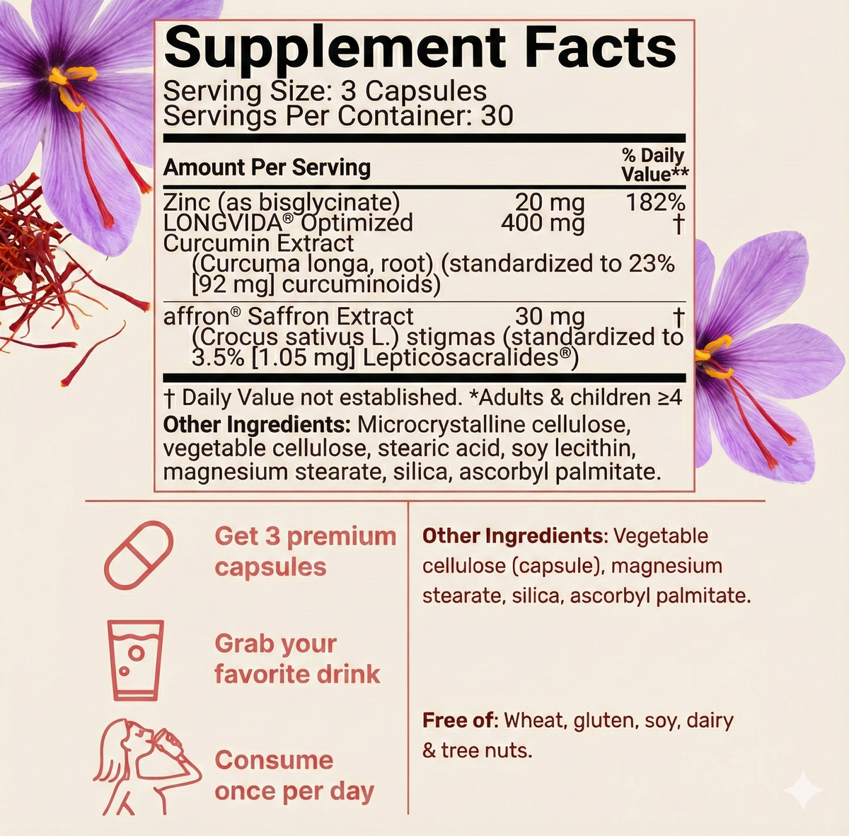 Legenity Happy Saffron Plus