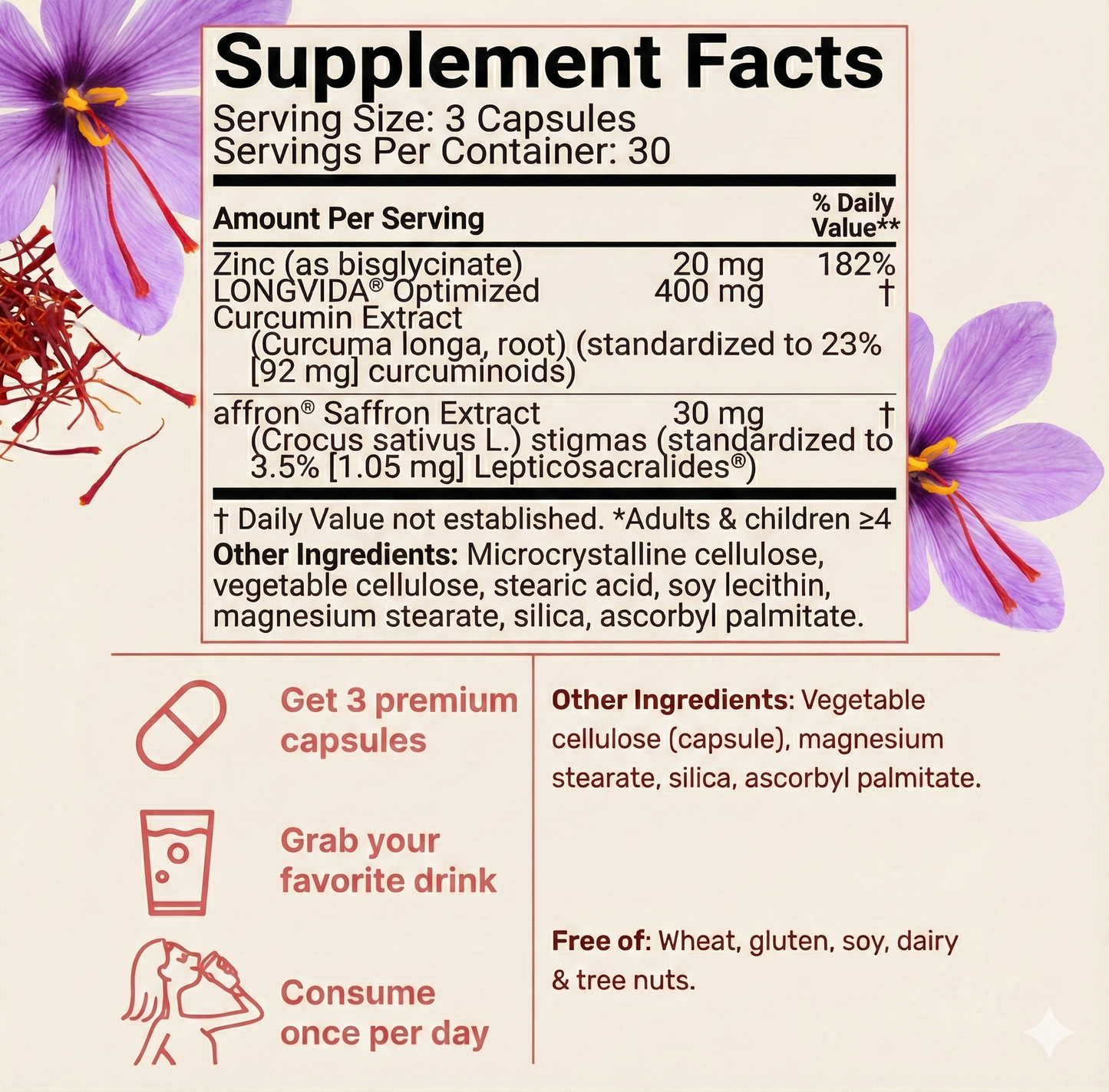 Legenity Happy Saffron Plus